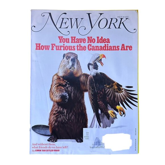 New York Magazine July 14 2025 You Have No Idea How Furious the Canadians Are - Picture 1 of 2